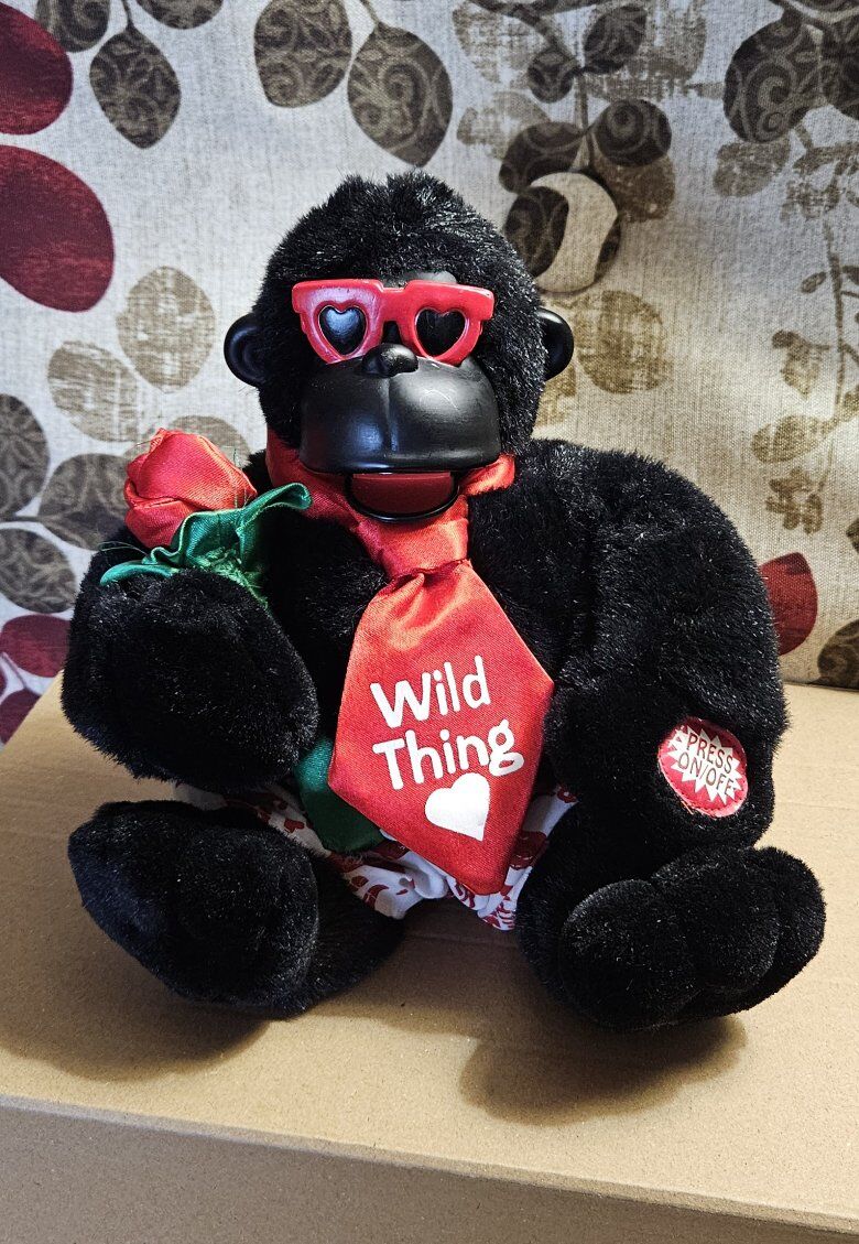 "Wild Thing" Dancing Gorilla Valentine's