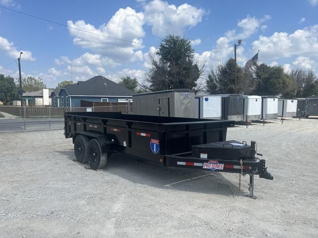7 X 16 Interstate 16K Pro Series Bumper Pull Dump Trailer For Sale