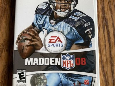 Nintendo Wii Madden, NFL 08 EA sports