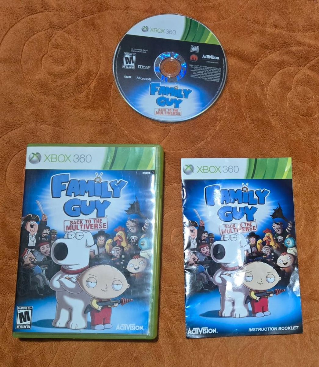Family Guy Back to the Multiverse for Xbox 360! trades considered!