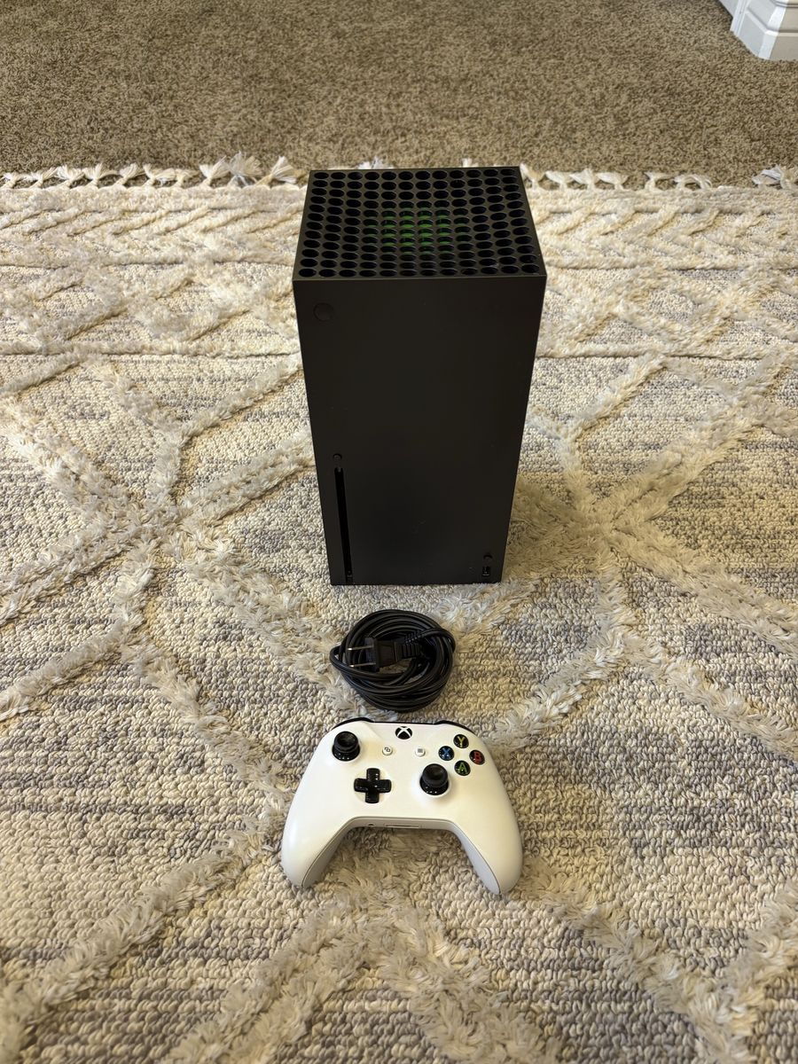 Microsoft Xbox Series X Console 1TB with White Wireless Controller & Power Cable