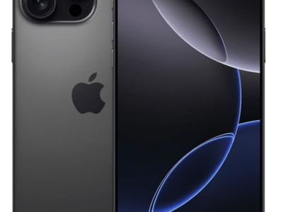iPhone 16 ProMax 256GB Black Titanium