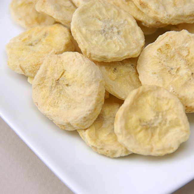 Freeze Dried Bananas (Cases of Six #10 Cans)