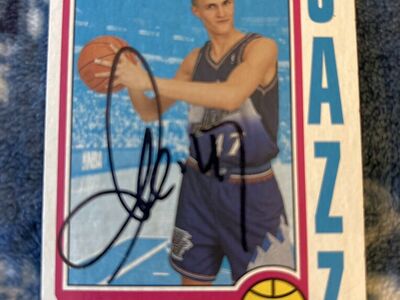 Andrei Kirilenko Autograph Utah Jazz Basketball