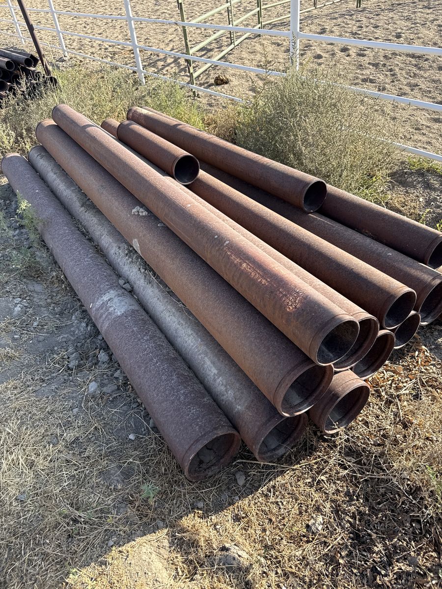 6', 8' pipe   ten foot pieces
