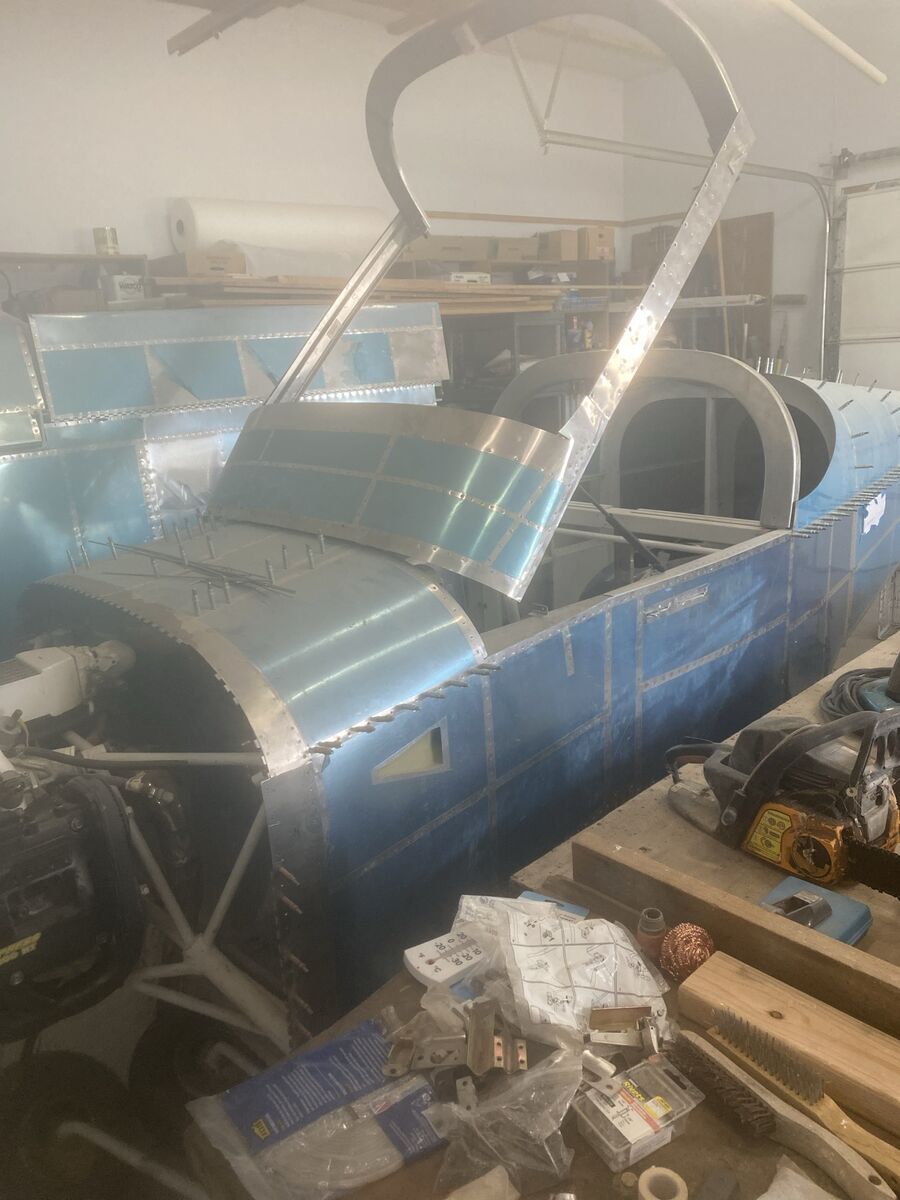 75–85% Complete RV-7 Tip-Up Project – Subaru Turbo Engine Mounted