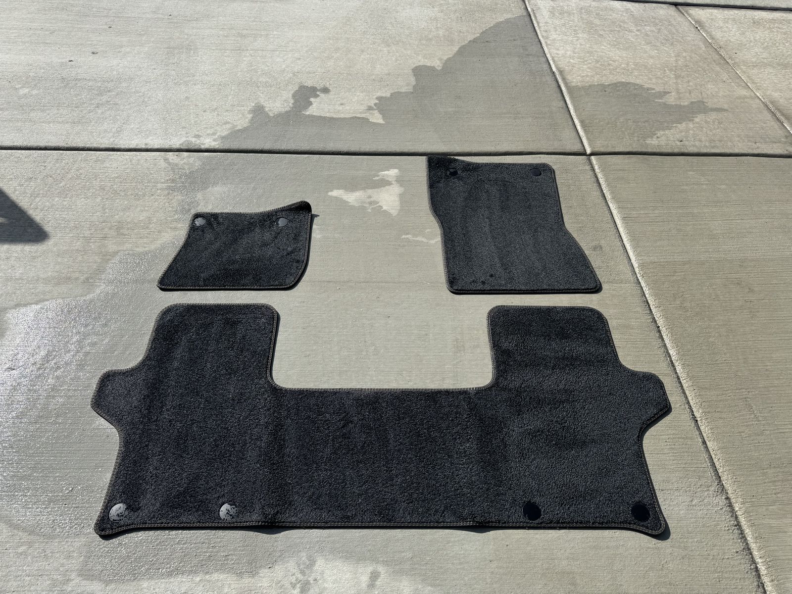 Land Rover Defender 90 Floor Mats Tan Piping