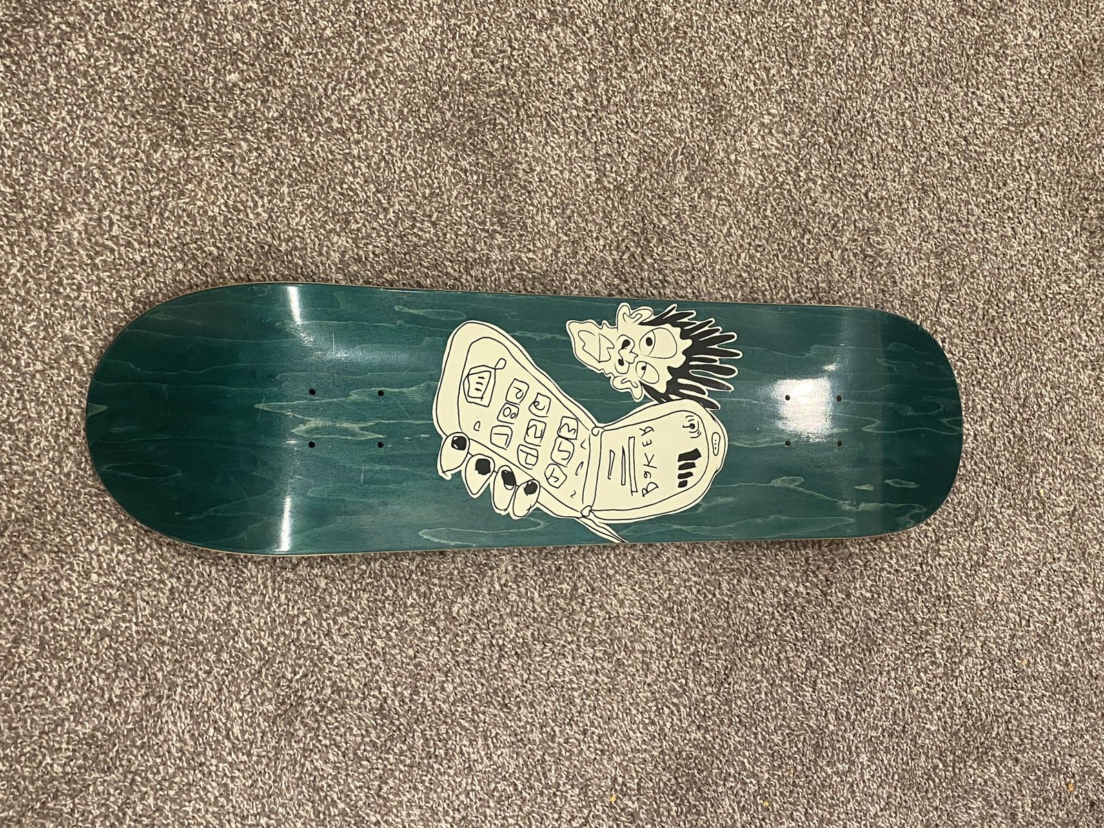 Zach Allen skateboard