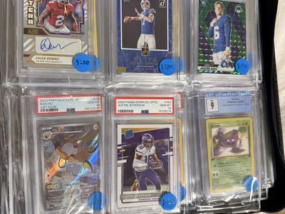 Graded Sports & Pokémon Trading Cards Binder Lot - PSA & CGC Slabbed Cards