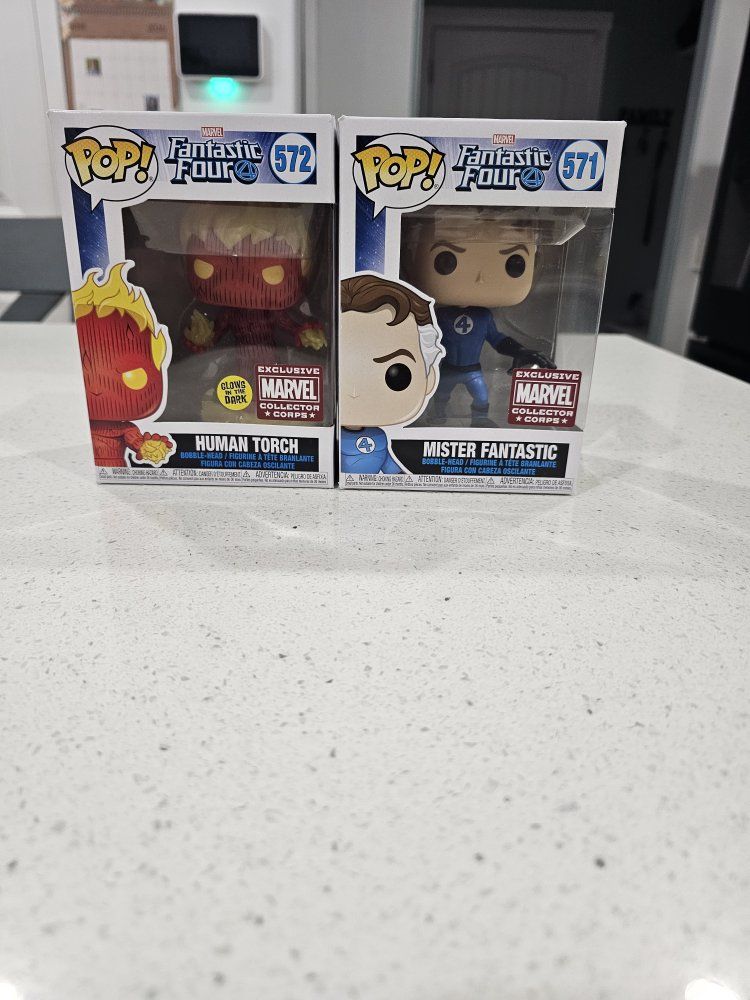 Marvel Fantastic Four funko pops