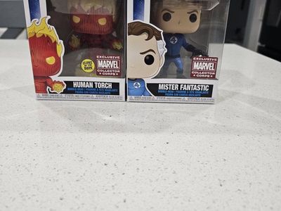 Marvel Fantastic Four funko pops