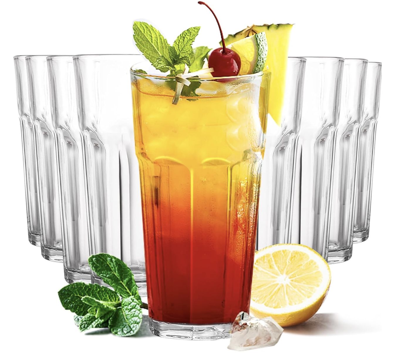 New in boxes Clear Plastic Louis 14 oz. Tumbler 24/cs  (3 available)