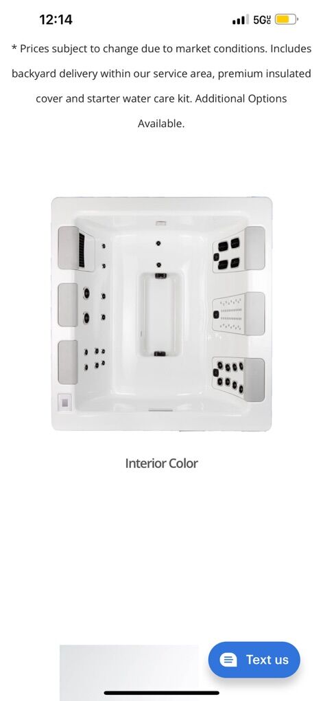 Bullfrog Stil 7 Spa Built In Audio. Free Delivery.