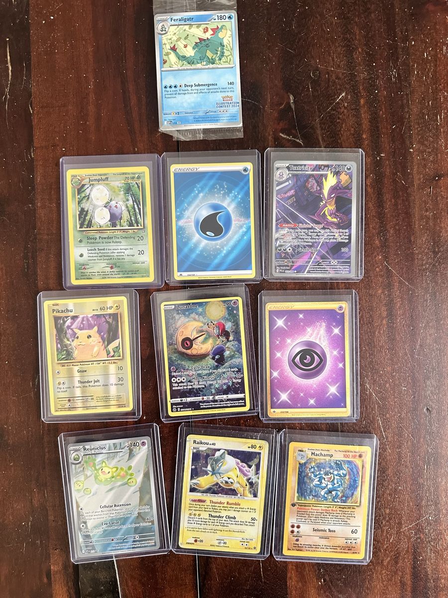 More Pokemon cards