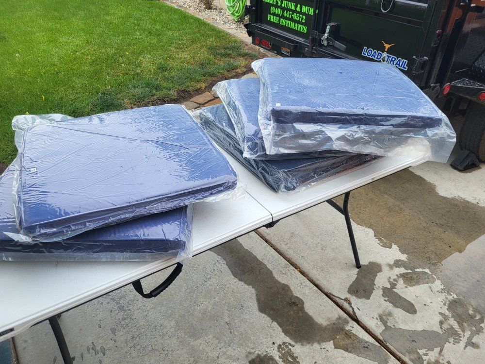 Blue** Outdoor Patio Cushions
Qty-6