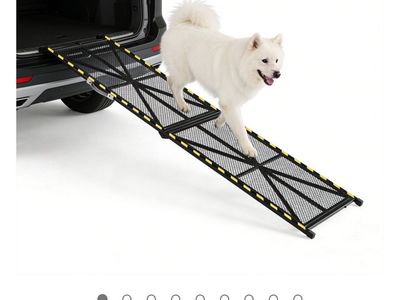 Portable dog ramp