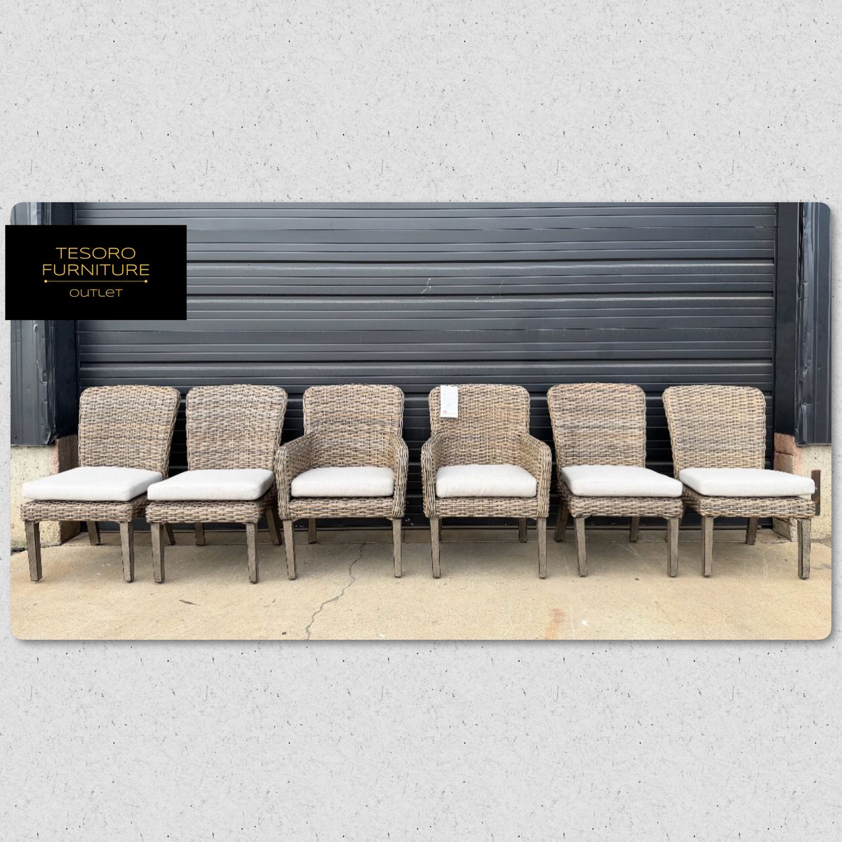 NEW SUNBRELLA PATIO CHAIR SET