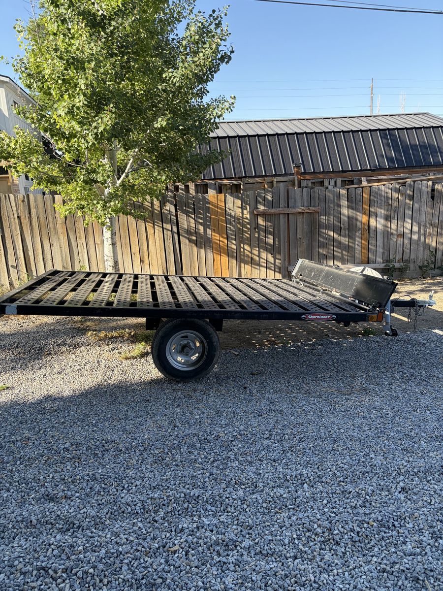 ShoreLand'r Powersports & Utility Trailer - Multi-purpose Hauler, Good Condition