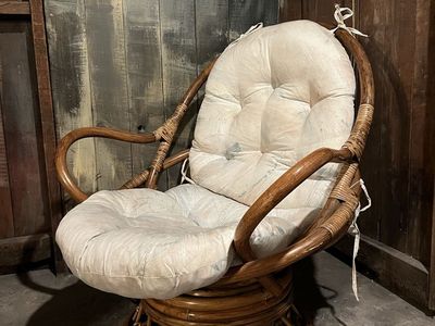 Vintage Papasan Chair