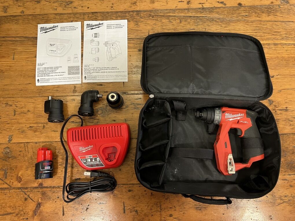 Milwaukee M12 Fuel 3/8 Installation Drill Driver