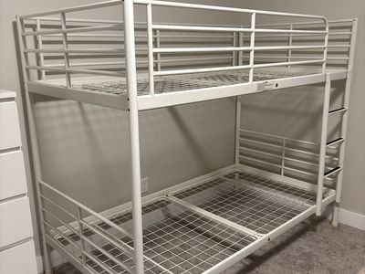 Bunk bed frame