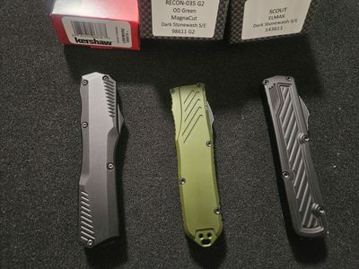 USA Made OTF Automacic Knives