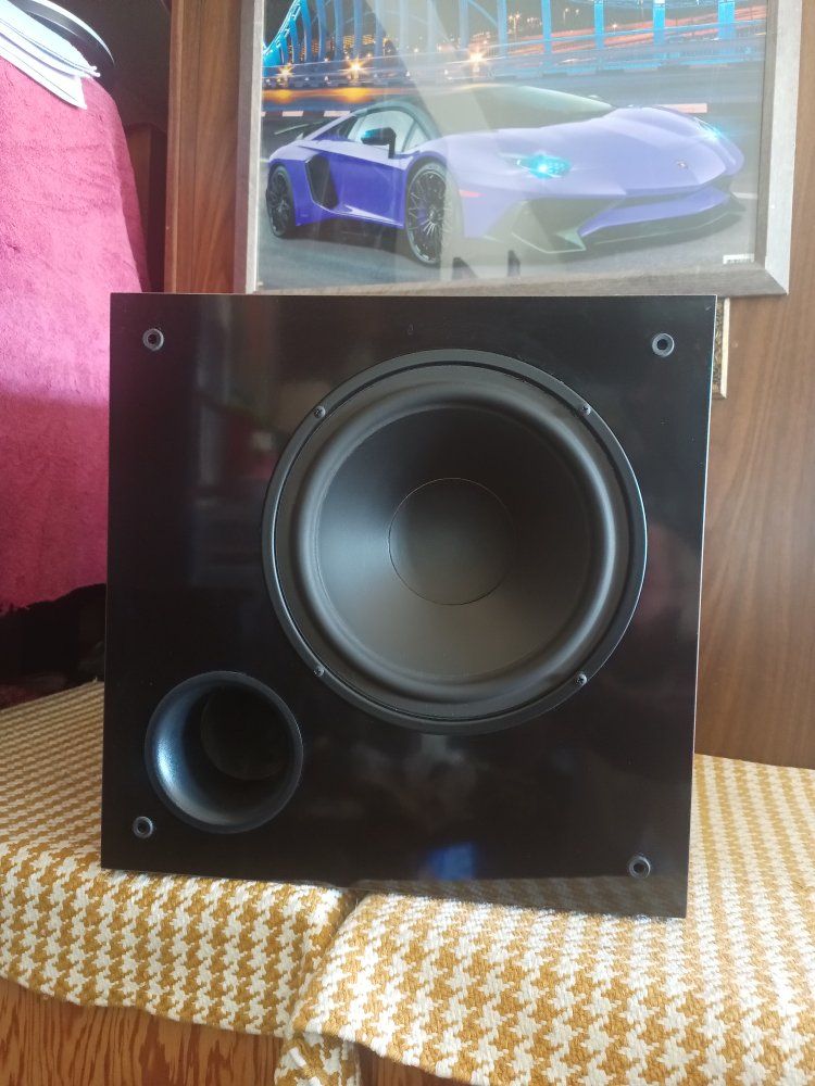 NHT SW2Si 8 Ohm Passive Subwoofer - Black, 50-200W Amplifier Power