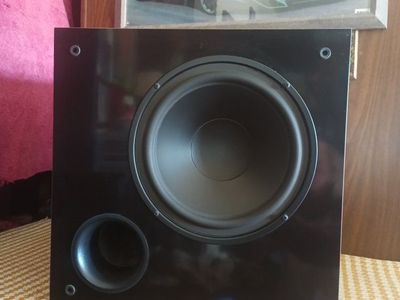NHT SW2Si 8 Ohm Passive Subwoofer - Black, 50-200W Amplifier Power