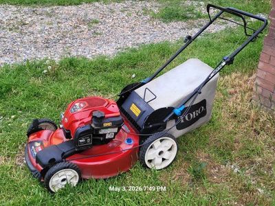 Toro lawn mower self propelled good working condit