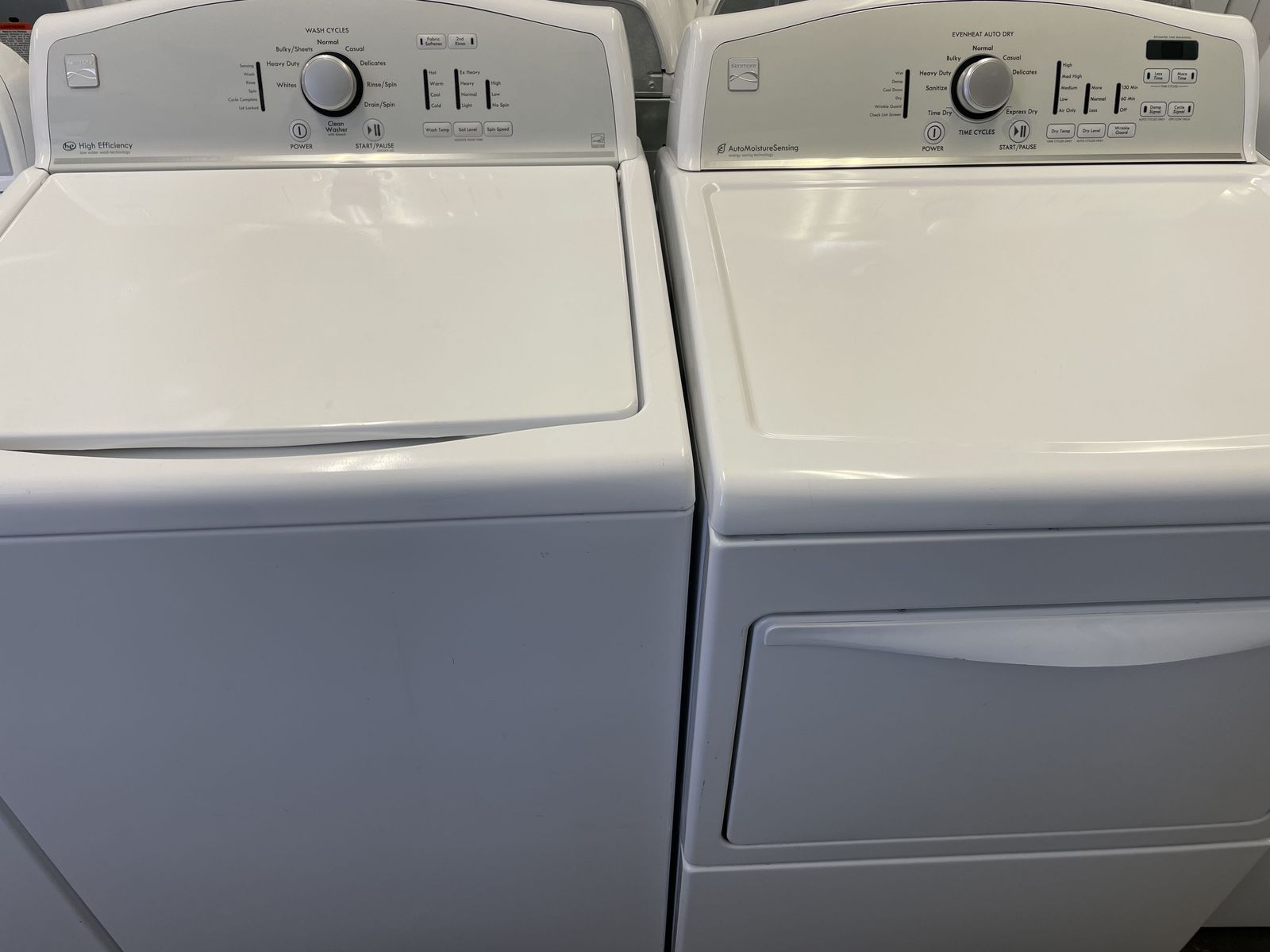 Kenmore Washer & Dryer Huge Tubs, Clean, Working Great, With 30 Day Warranty!