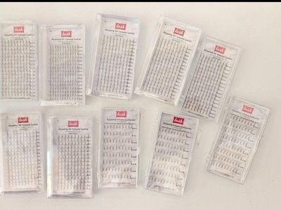 Volume Eyelash Extension Trays - 10 Pack