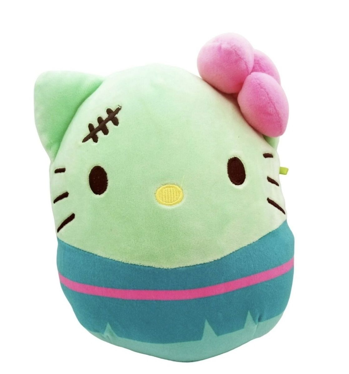 Hello Kitty Frankenstein Squishmallows Plush 8" Sanrio 2022 Halloween Kellytoy