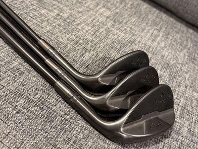 Callaway Opus Black Wedge Set KBS TGI 100 48.10S/54.12S/60.6T