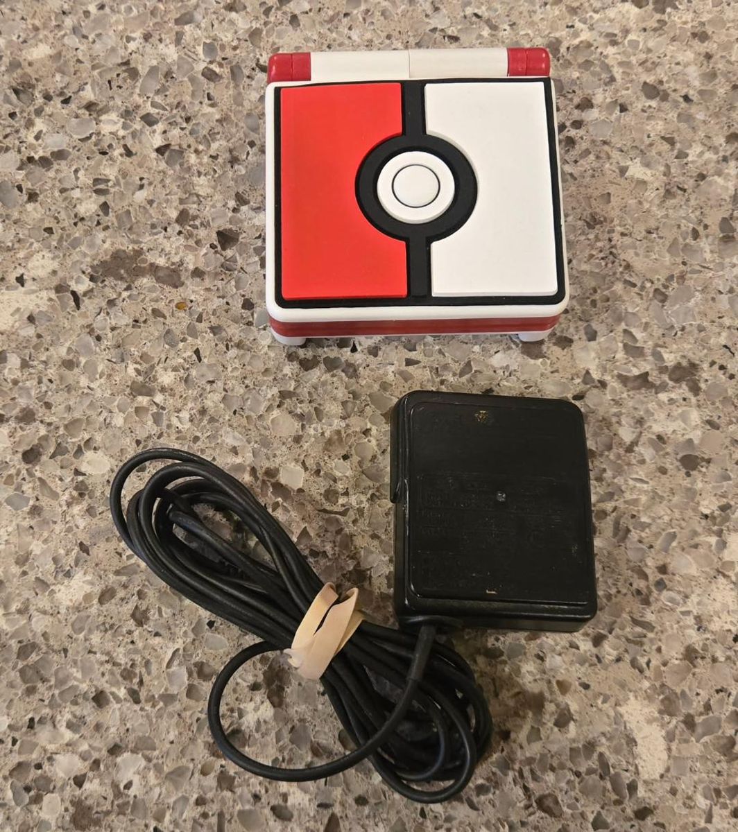 PokeBall Gameboy Advance Sp with 15 level brightness screen! trades considered!