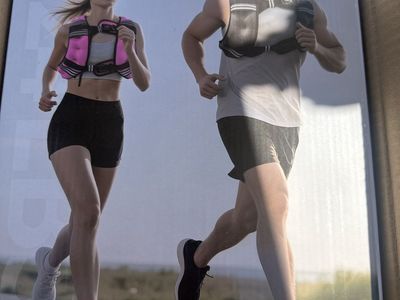 Zeerun 24lb Weighted Vest for Women and Men - Black Fitness Equipment (4 available)