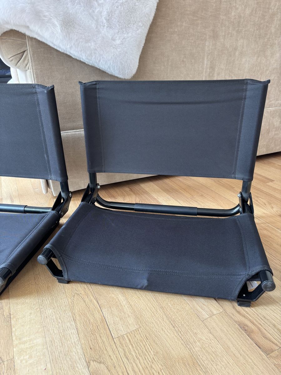 2 Cascade Mountain Tech Stadium/Bleacher Seats, Foldable w/ Backrest