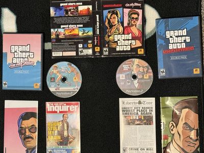 GTA liberty city stories vice city stories dual pack ps2