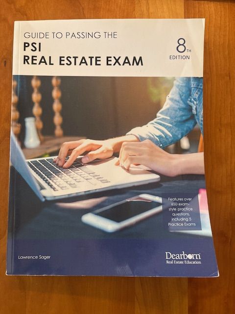 Guide to Passing the PSI Real Estate Exam Eighth Edition - Paperback