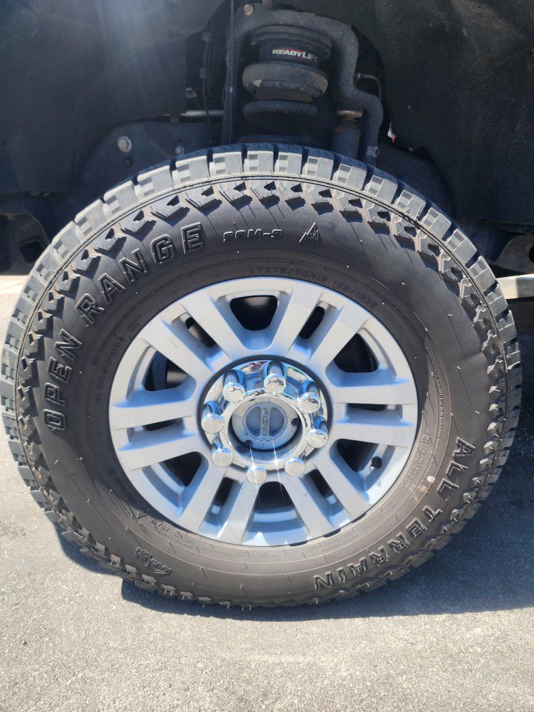 2017-2019 f250/350 wheels and tires