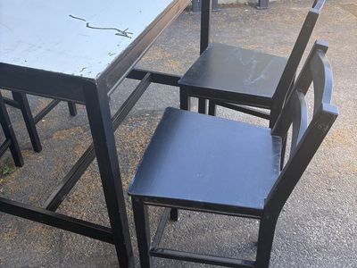 Table with chairs