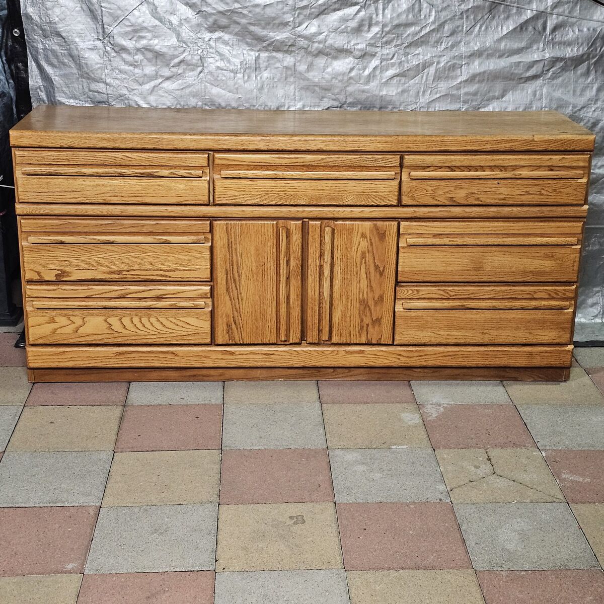 9 Drawer Solid Wood Dresser