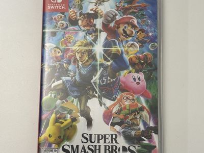 Nintendo Switch Game / Super Smash Bros Ultimate / Good Condition