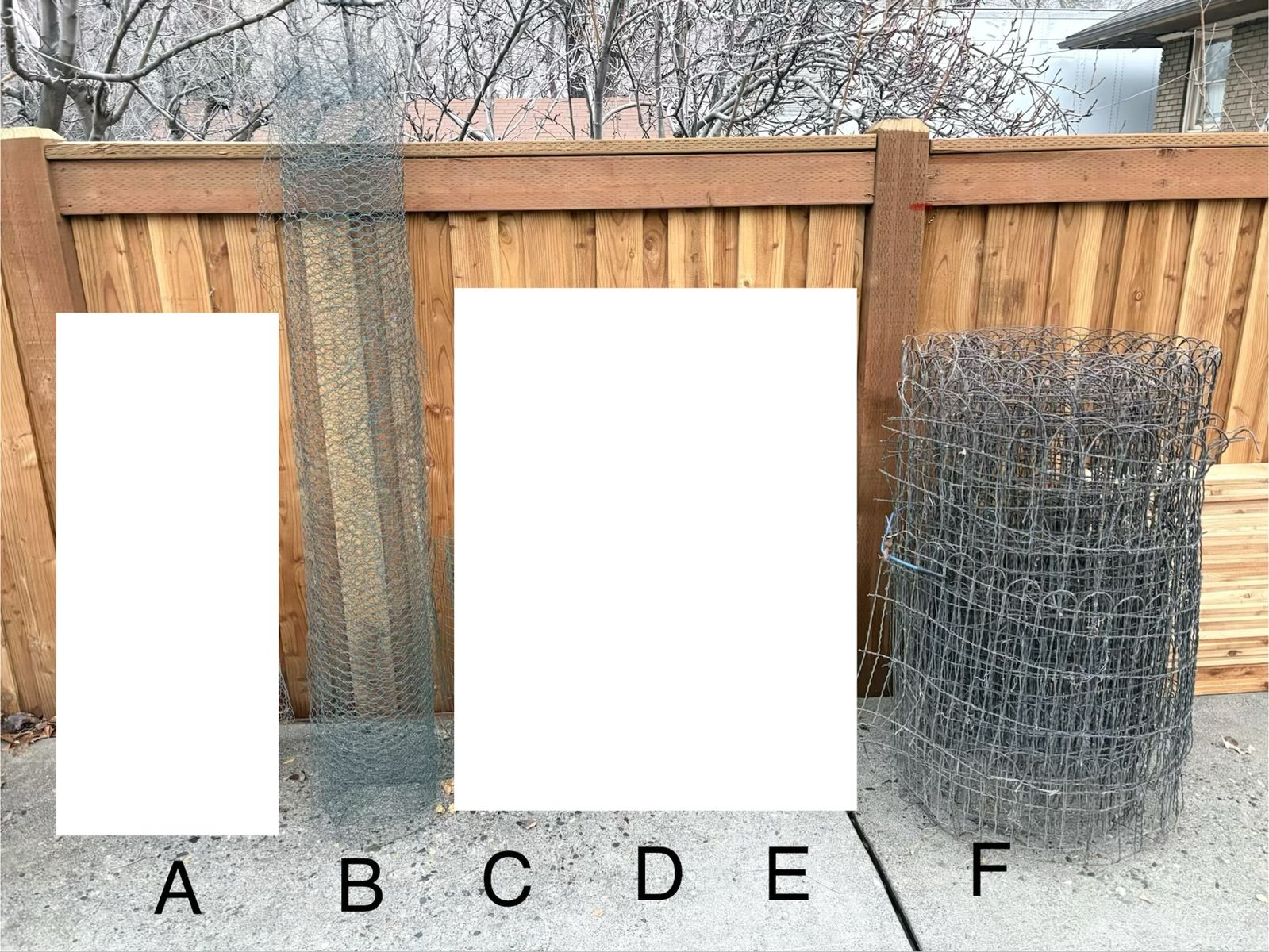 Big Lot of Chicken Wire And Metal Fencing