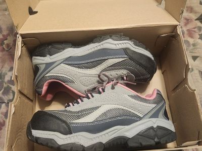 Steel-Toe Work Shoes.