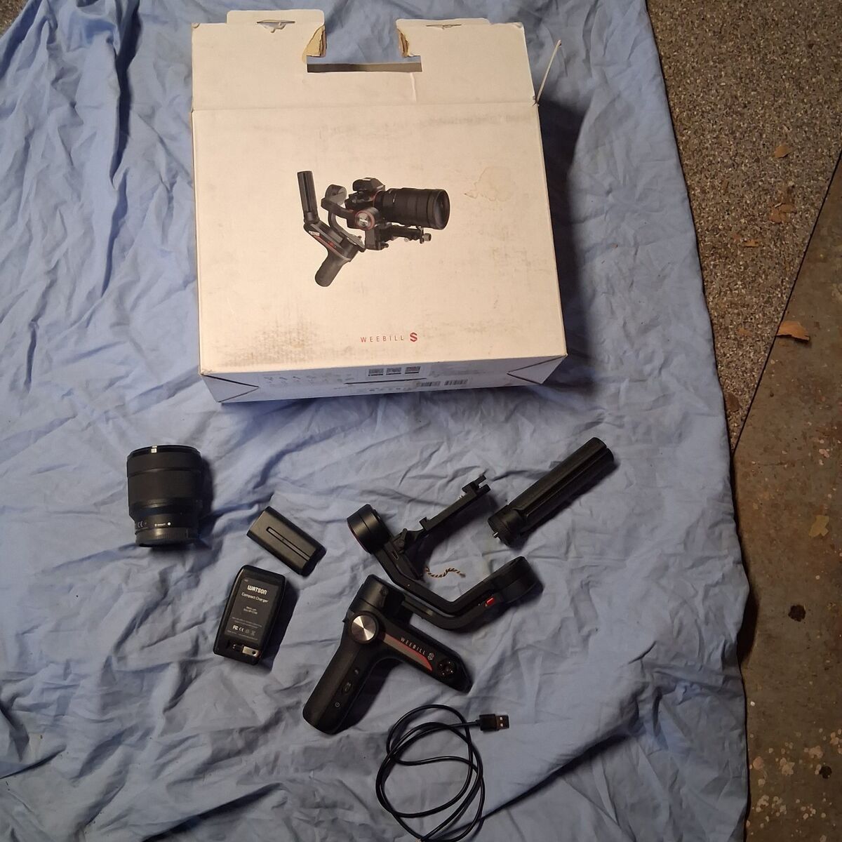 camera stabilizer/ Sony lens