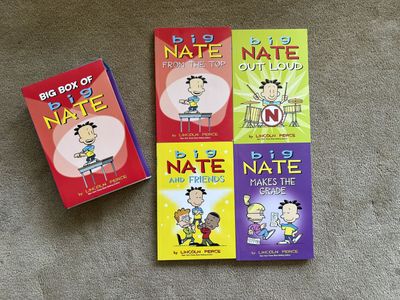 Big Box of Big Nate Books, by Lincoln Pierce (paperbacks)