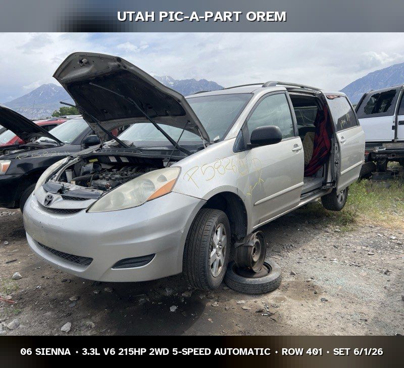 2006 Toyota Sienna Parts - UTPAP Orem