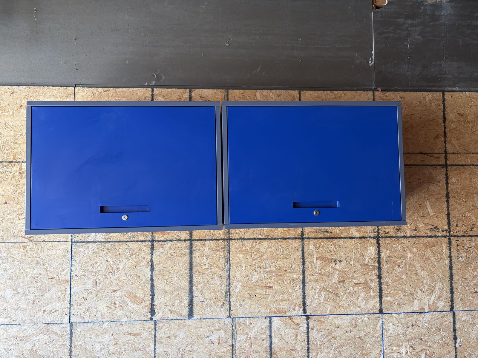 Wall mounted storage cabinets