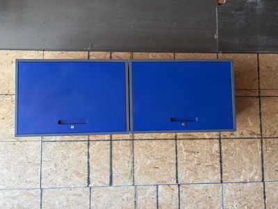 Wall mounted storage cabinets