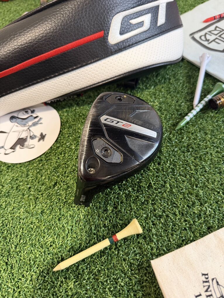 Left Hand Titleist GT2 5 Hybrid Head & Head Cover